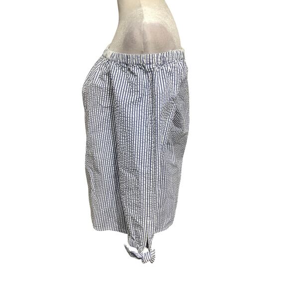 Vineyard Vines Blue and White Striped Blouse - Picture 2 of 7